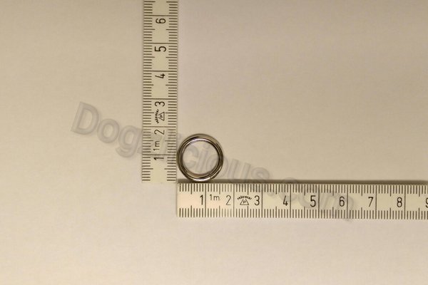 O - Ring 12x2,2mm Stahl, vernickelt und geschweißt
