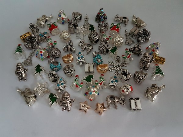 Weihnachtlicher Beads-Mix klein