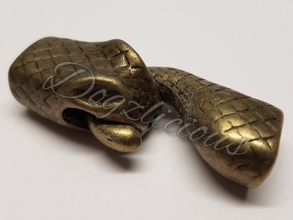 Schlangenverschluss Bronze