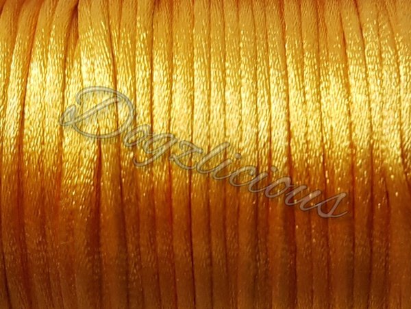 Satinband Orangegold