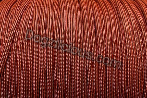 150m Spule Typ 3 Neon Orange / Black Stripes