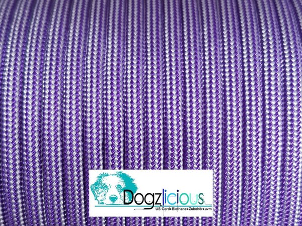 300m Spule Typ 3 Acid Purple / Silver Grey Stripes