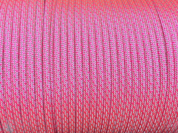 Neon Pink Super Reflective Broken Stripes